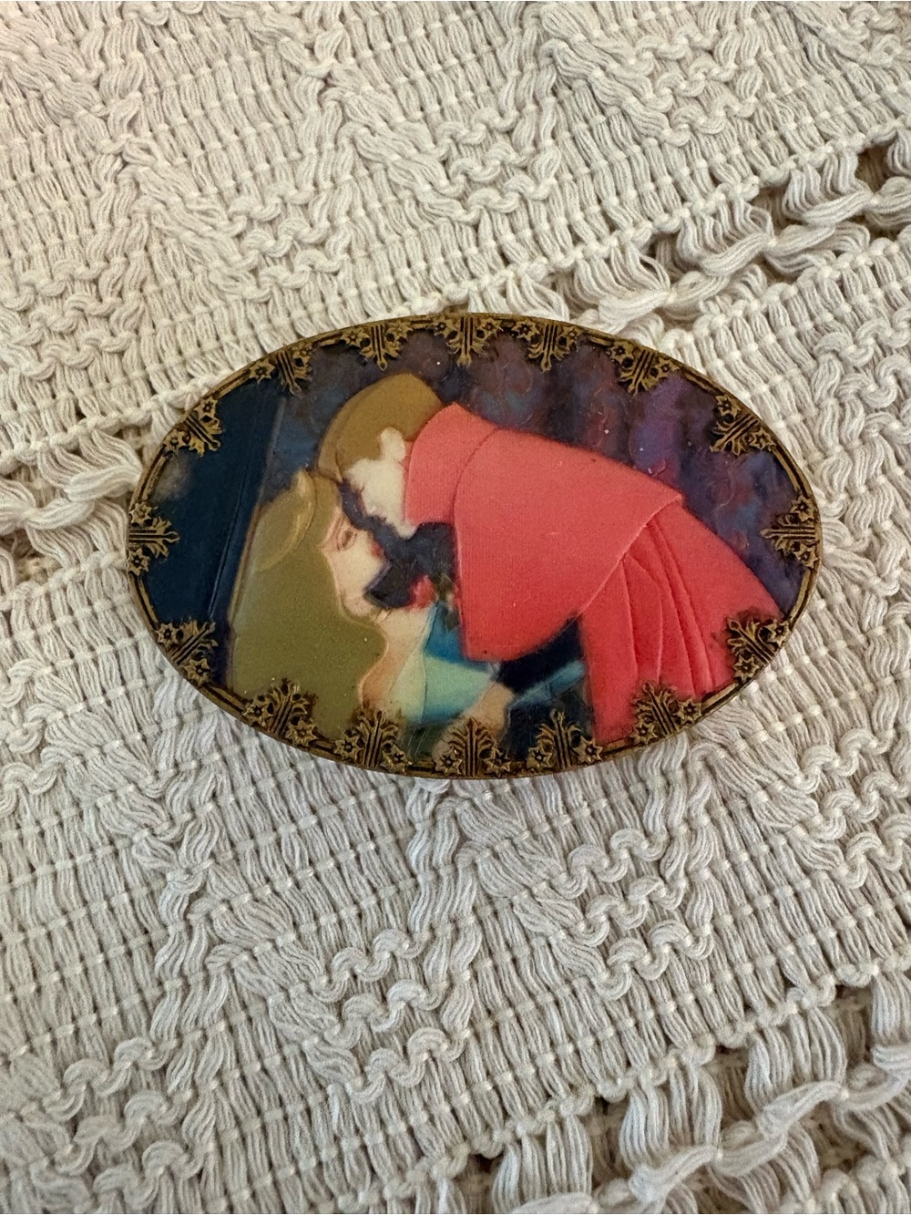 Disney Olszewski Pokitpal Sleeping Beauty Trinket Box rare vintage